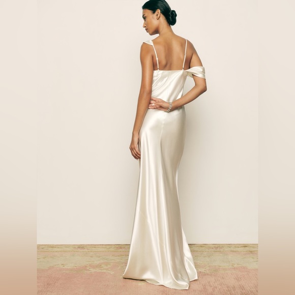 Reformation Rhonda Silk Dress - Picture 2 of 12